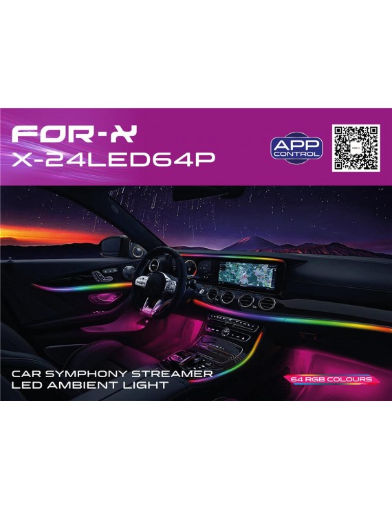 X-24LED64P OTO SES AKSESUARLARI